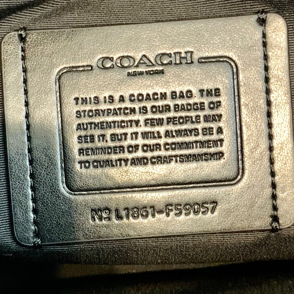 Coach slim briefcase - Picture 6 of 12